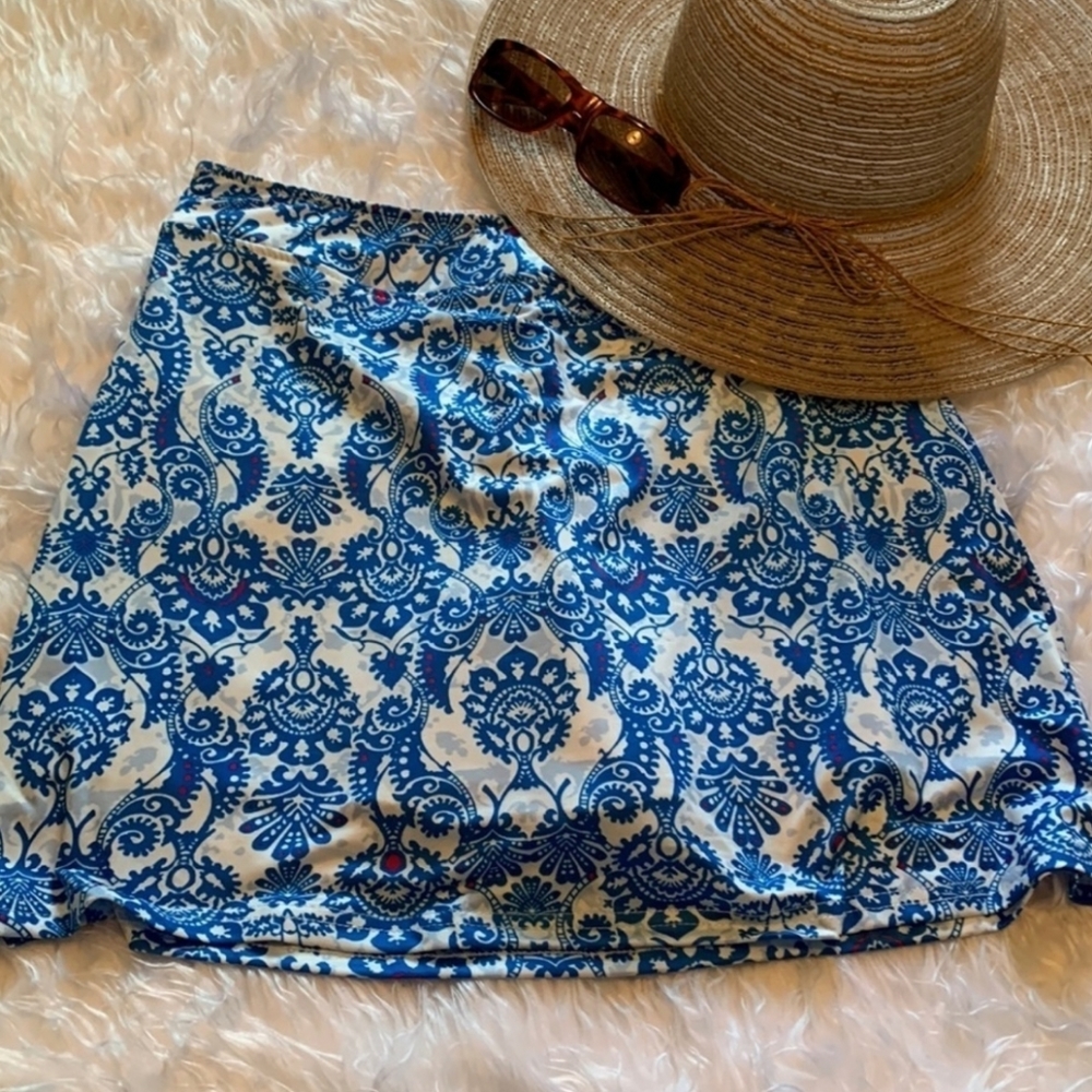 Swim Skort Coverup with Inside Shorts size Small